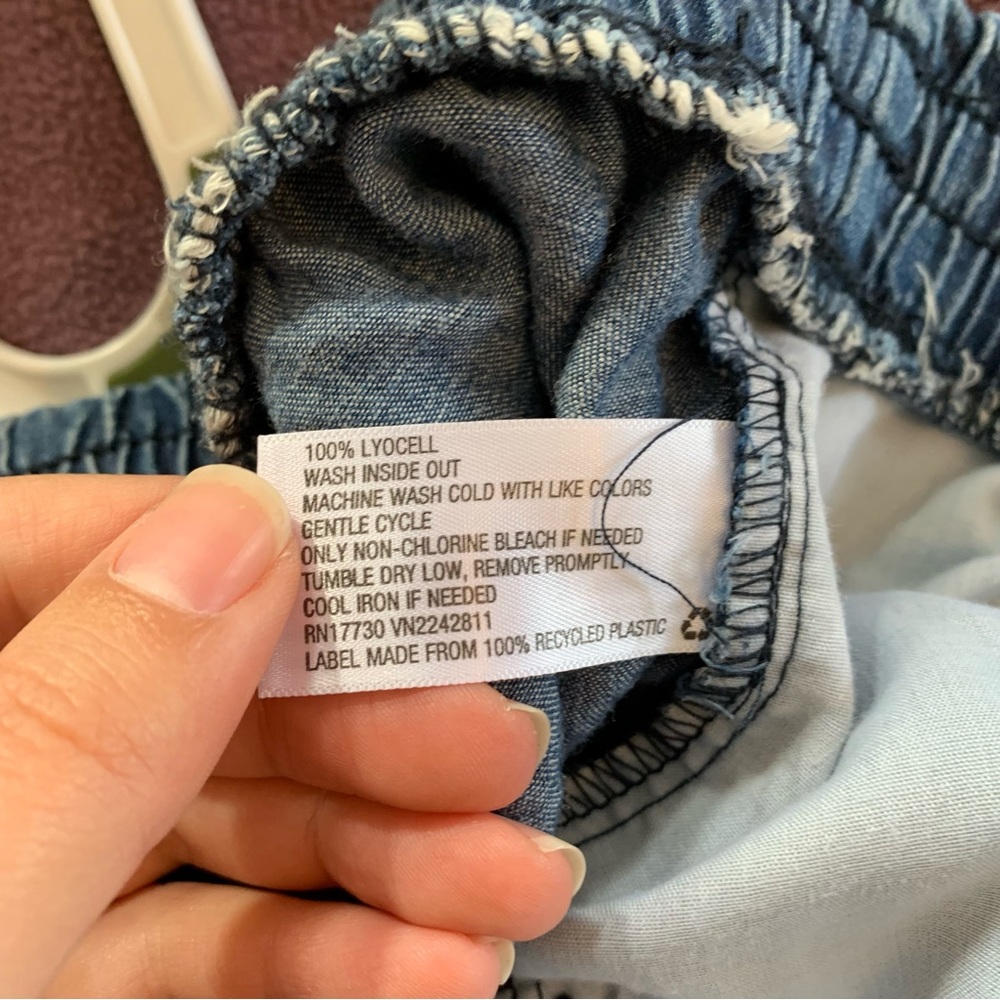 Universal Thread Lyocell Blue Pull On Drawstring … - image 5